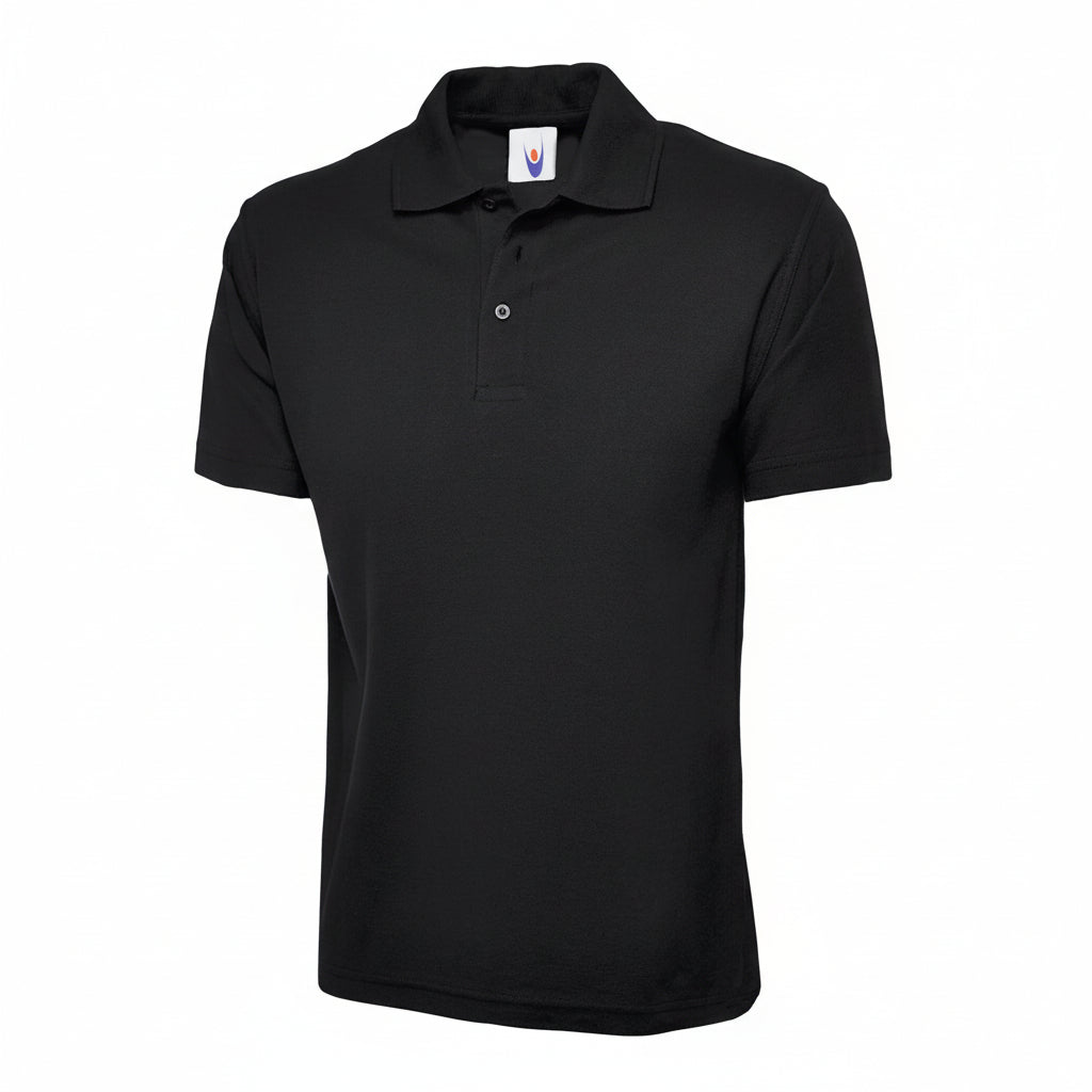 Uneek Classic Unisex Work Polo Shirt UC101 - Black