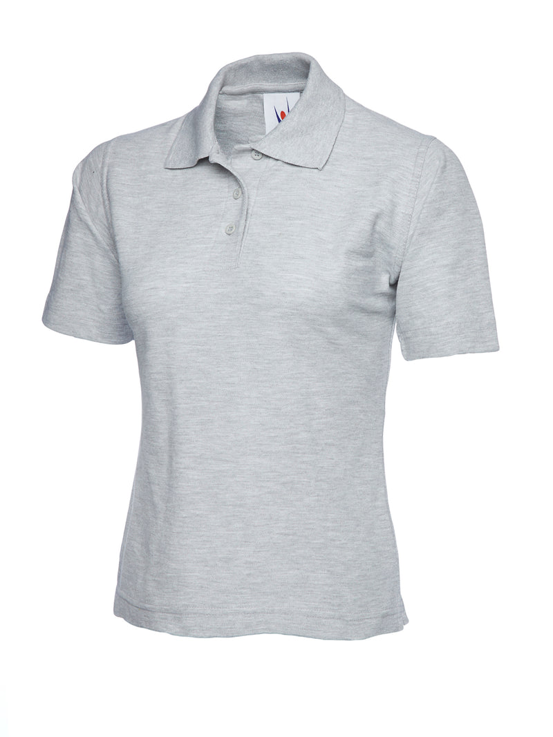 Uneek Ladies Classic Poloshirt UC106 - Heather Grey