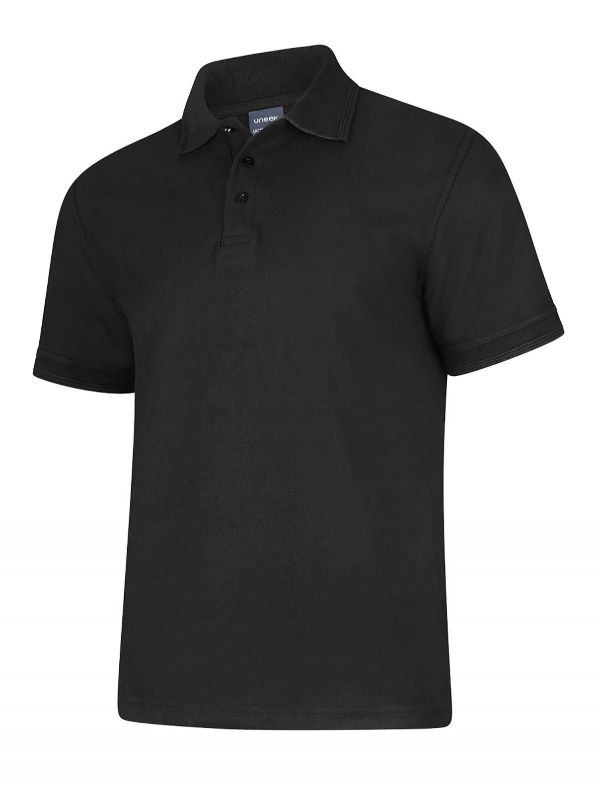 Uneek Deluxe Poloshirt UC108 - Black