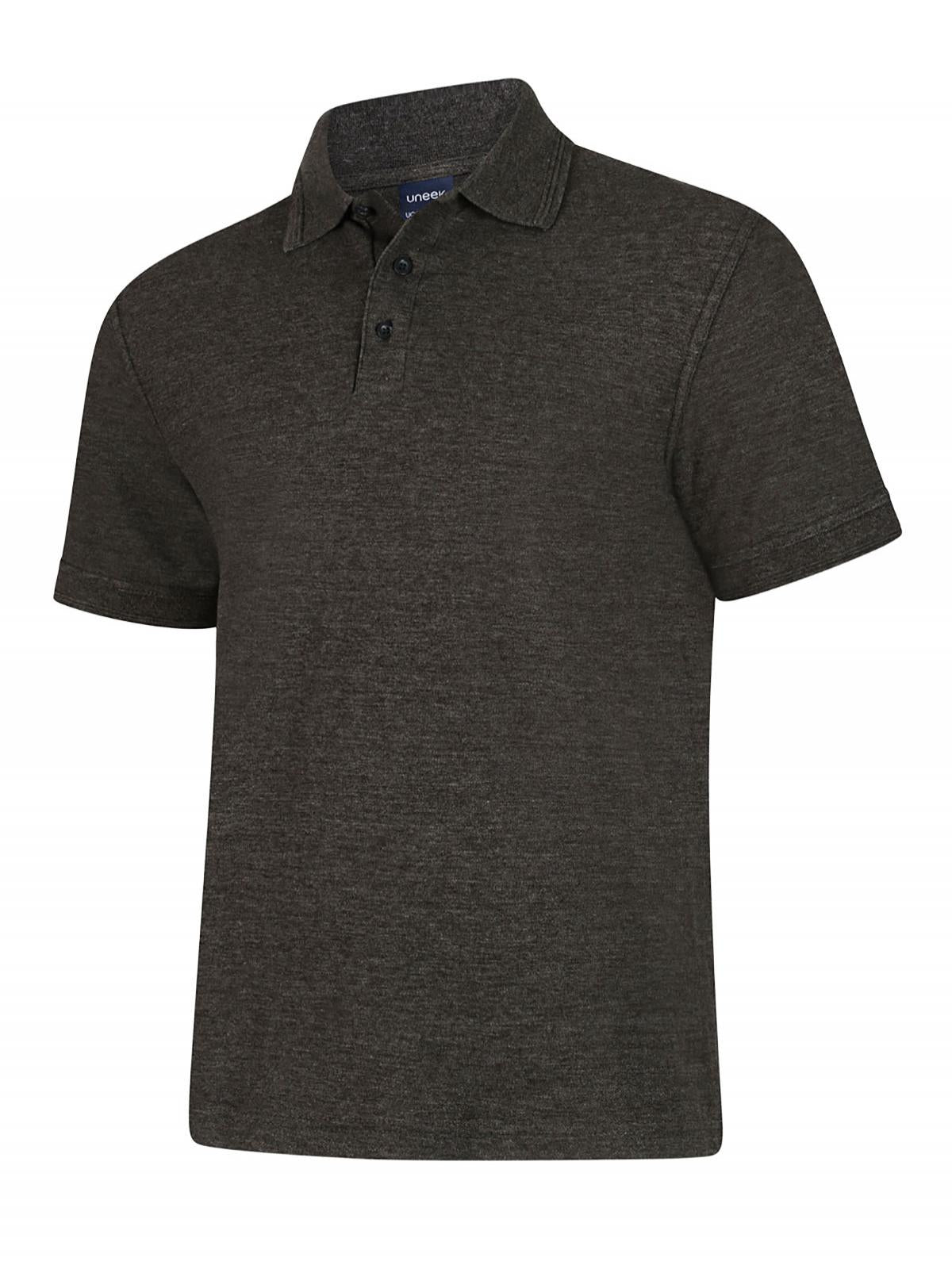 Uneek Deluxe Poloshirt UC108 - Charcoal