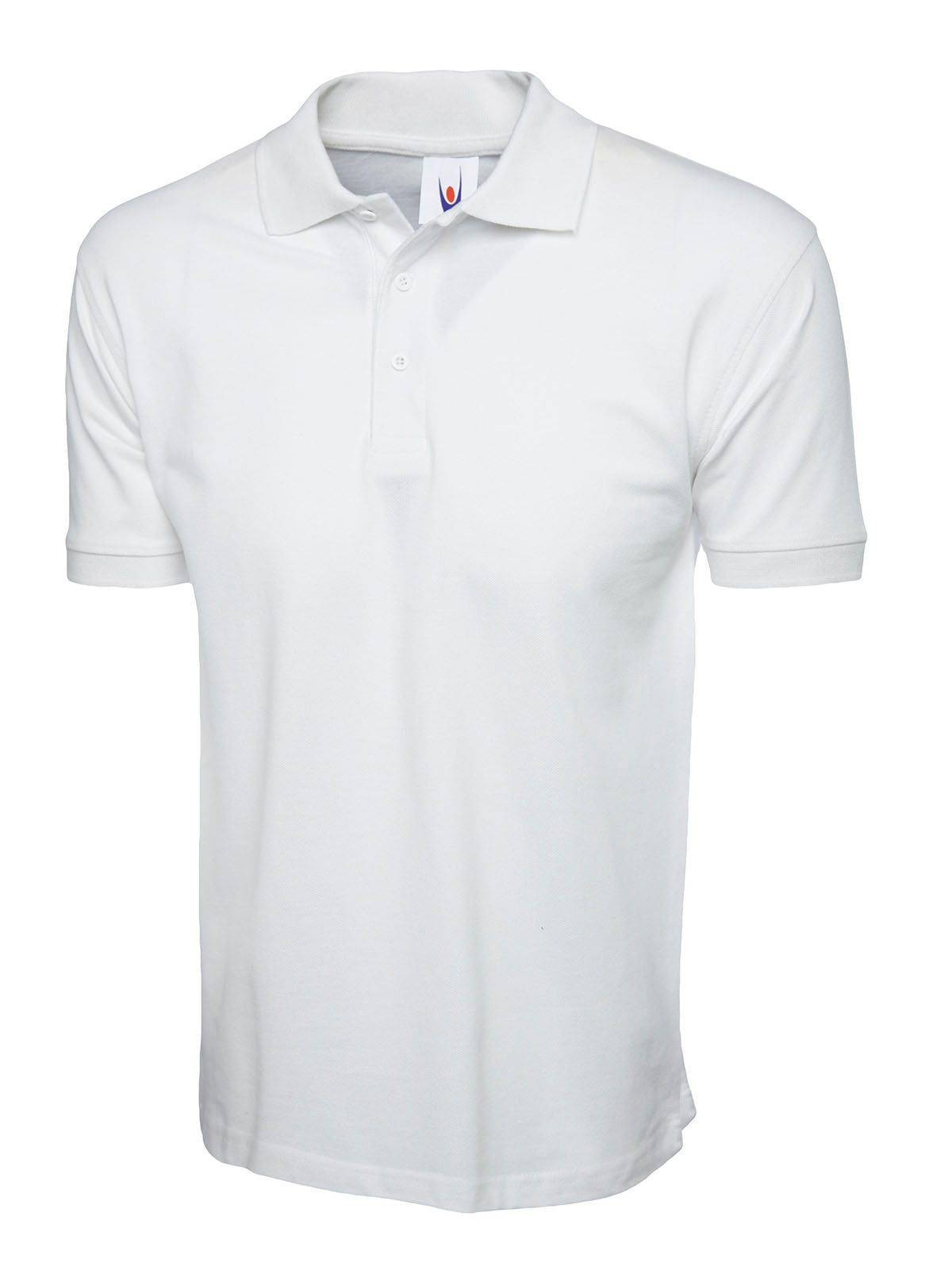 Uneek Cotton Rich Poloshirt UC112 - White
