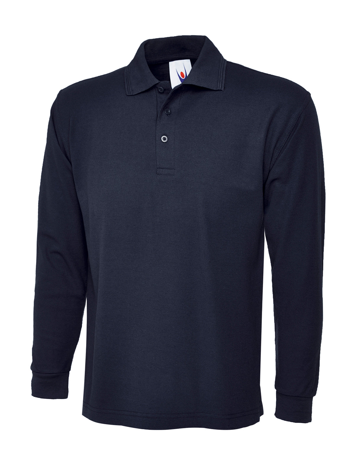 Uneek Longsleeve Poloshirt UC113 - Navy