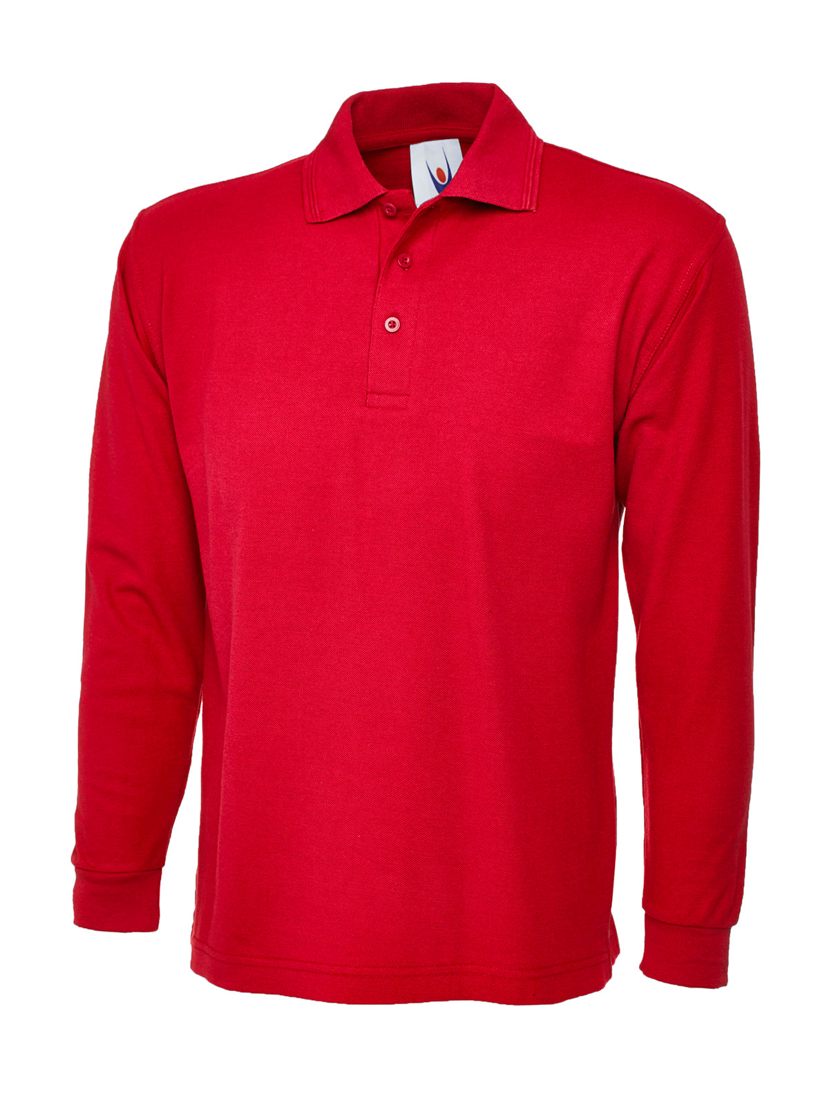 Uneek Longsleeve Poloshirt UC113 - Red