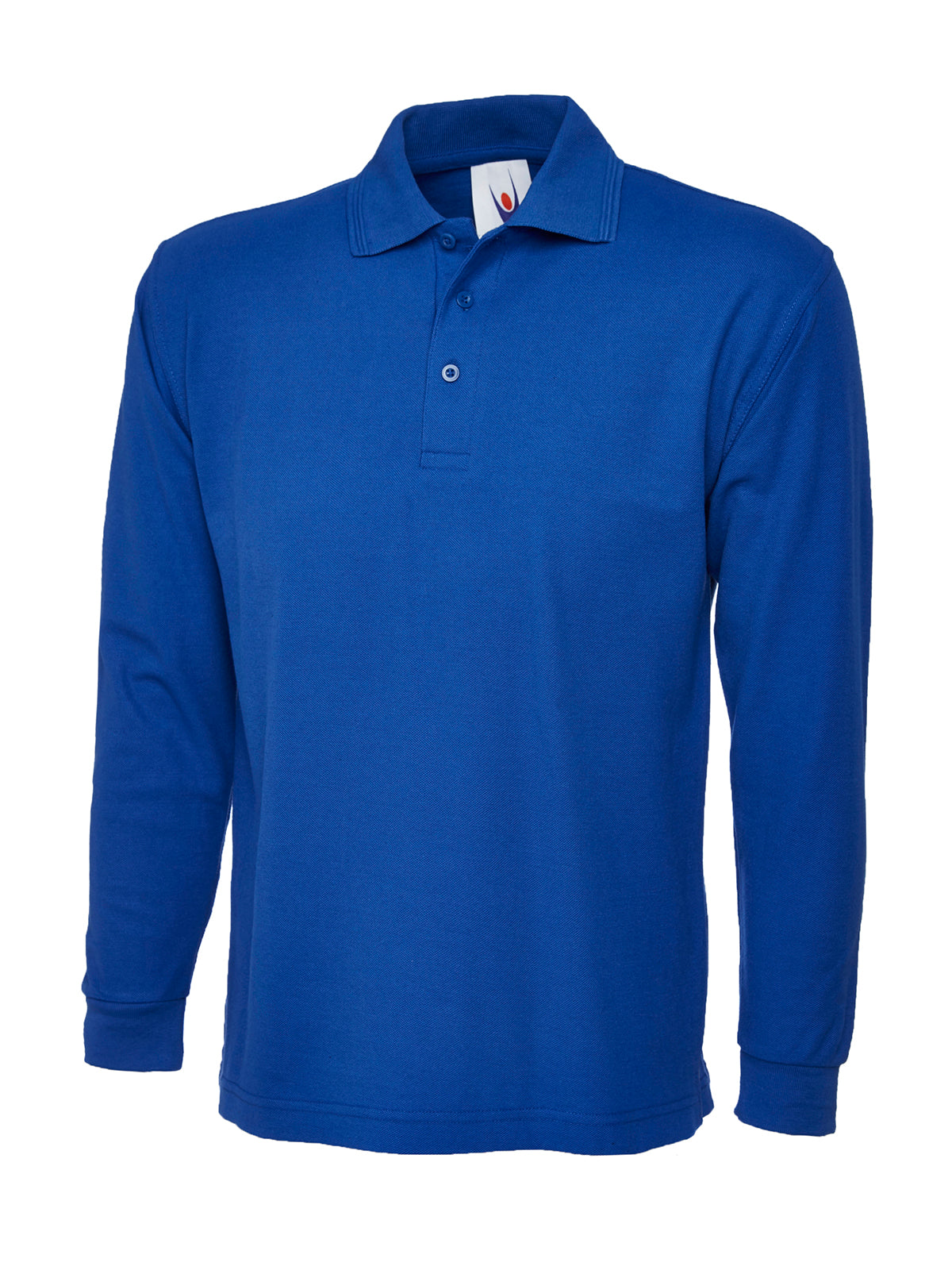 Uneek Longsleeve Poloshirt UC113 - Royal