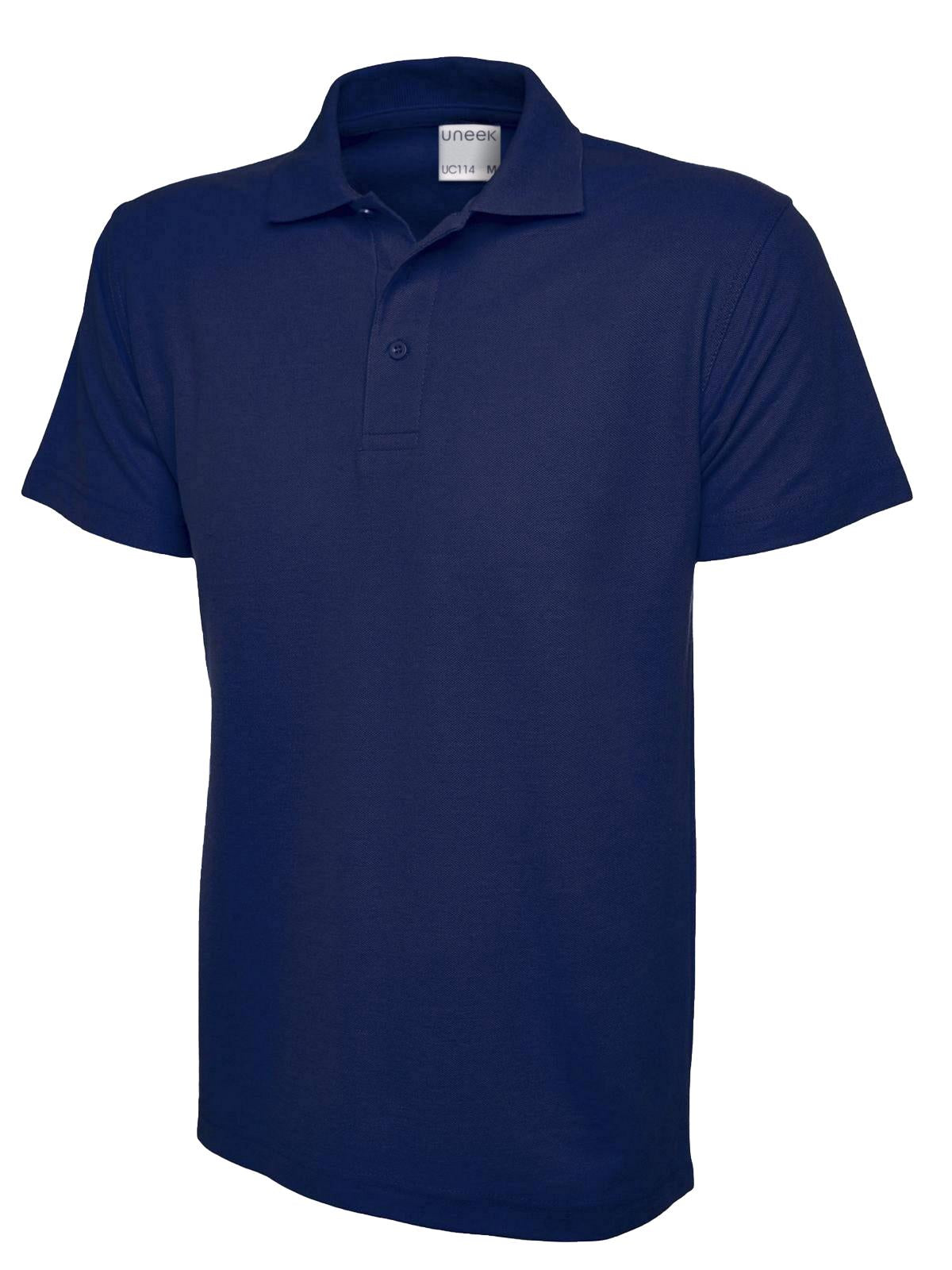 Uneek Men's Ultra Cotton Poloshirt UC114 - French Navy
