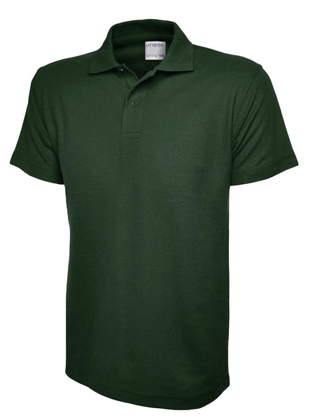 Uneek Children's Ultra Cotton Poloshirt UC116 - Bottle Green