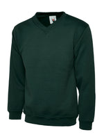 Uneek Premium V-Neck Sweatshirt - UC204 - thumbnail 3