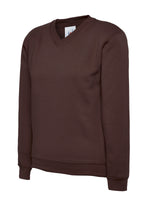Uneek Childrens V Neck Sweatshirt - UC206 - thumbnail 5