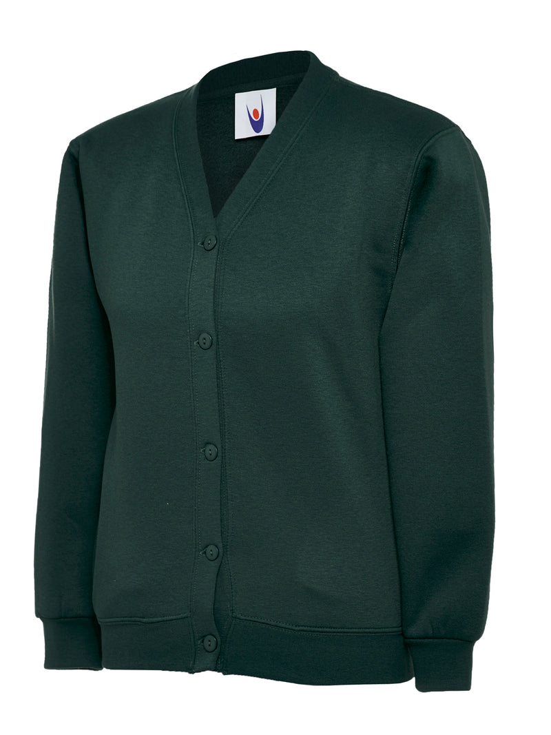 Uneek Childrens Cardigan UC207 - Bottle Green