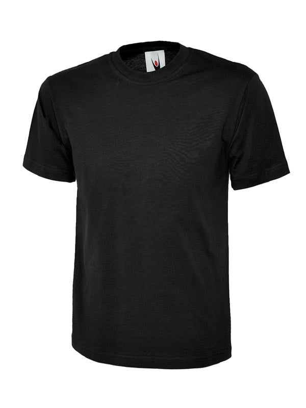 Uneek Premium Unisex T-shirt UC302 - Black