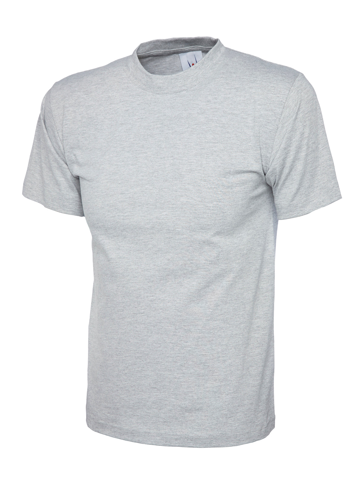 Uneek Premium Unisex T-shirt UC302 - Heather Grey