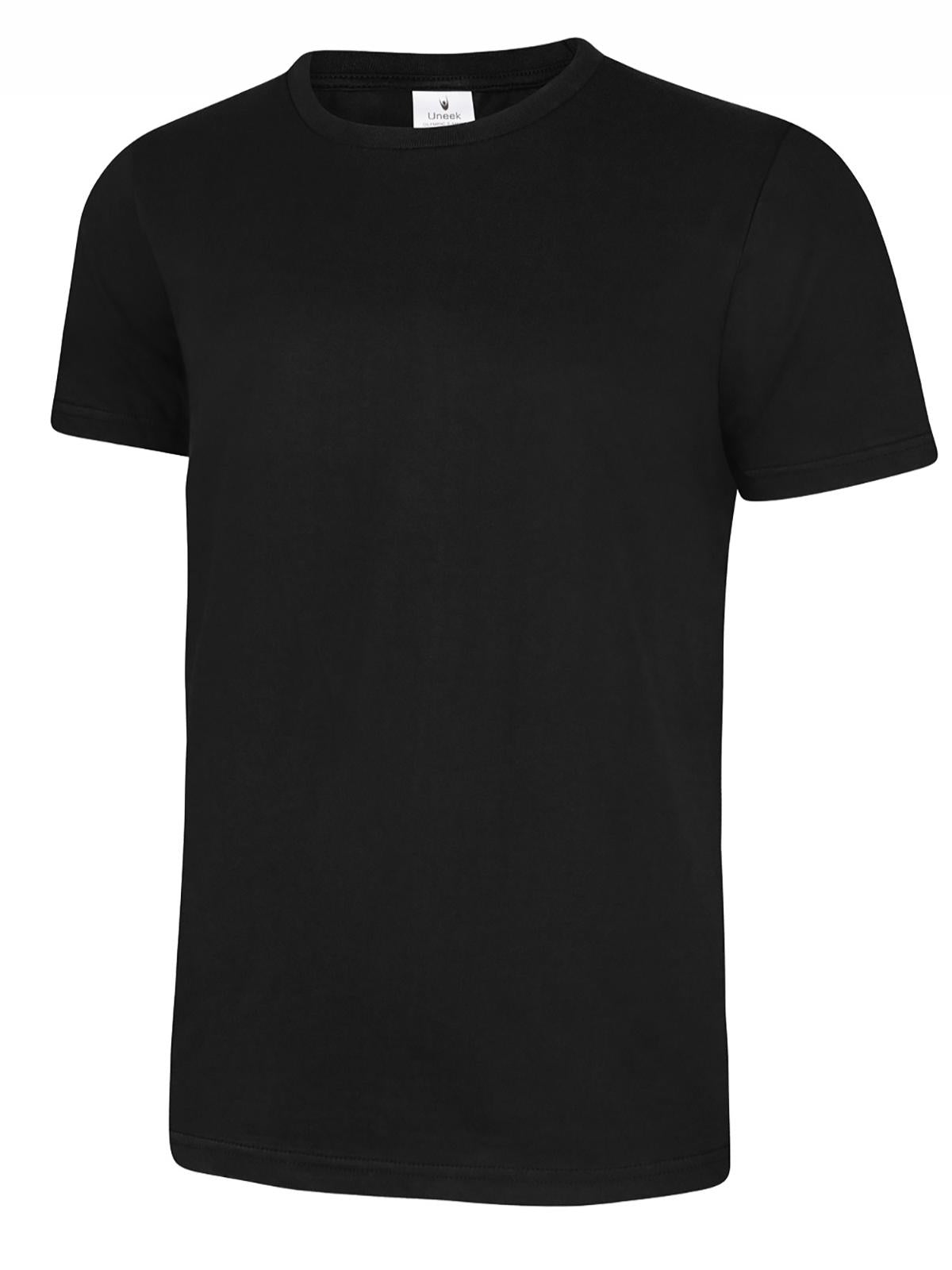 Uneek Olympic T-shirt UC320 - Black