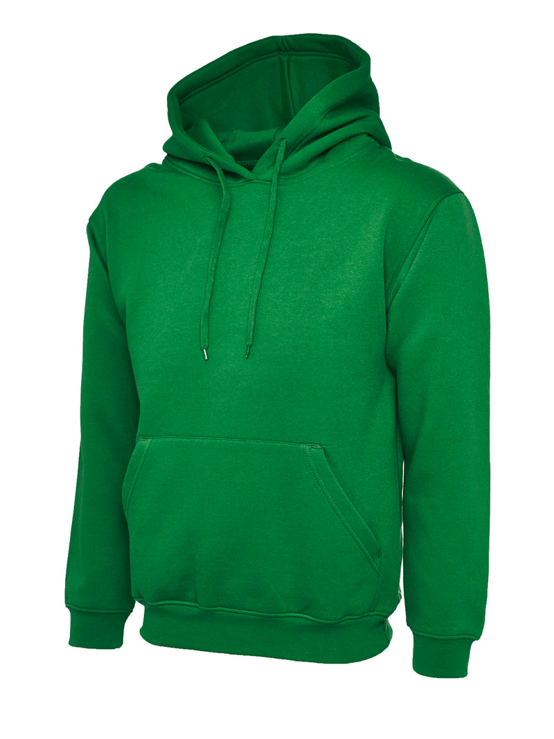 Uneek Classic Unisex Work Hoodie UC502 - Kelly Green