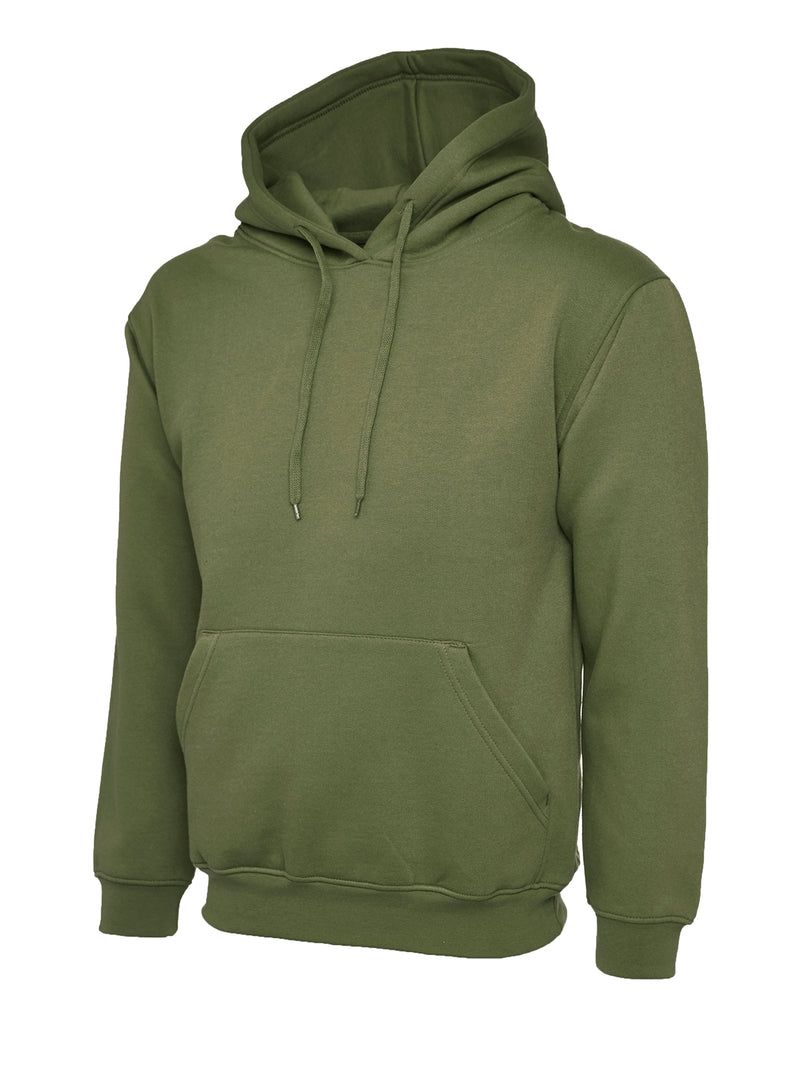 Uneek Classic Unisex Work Hoodie UC502 - Olive