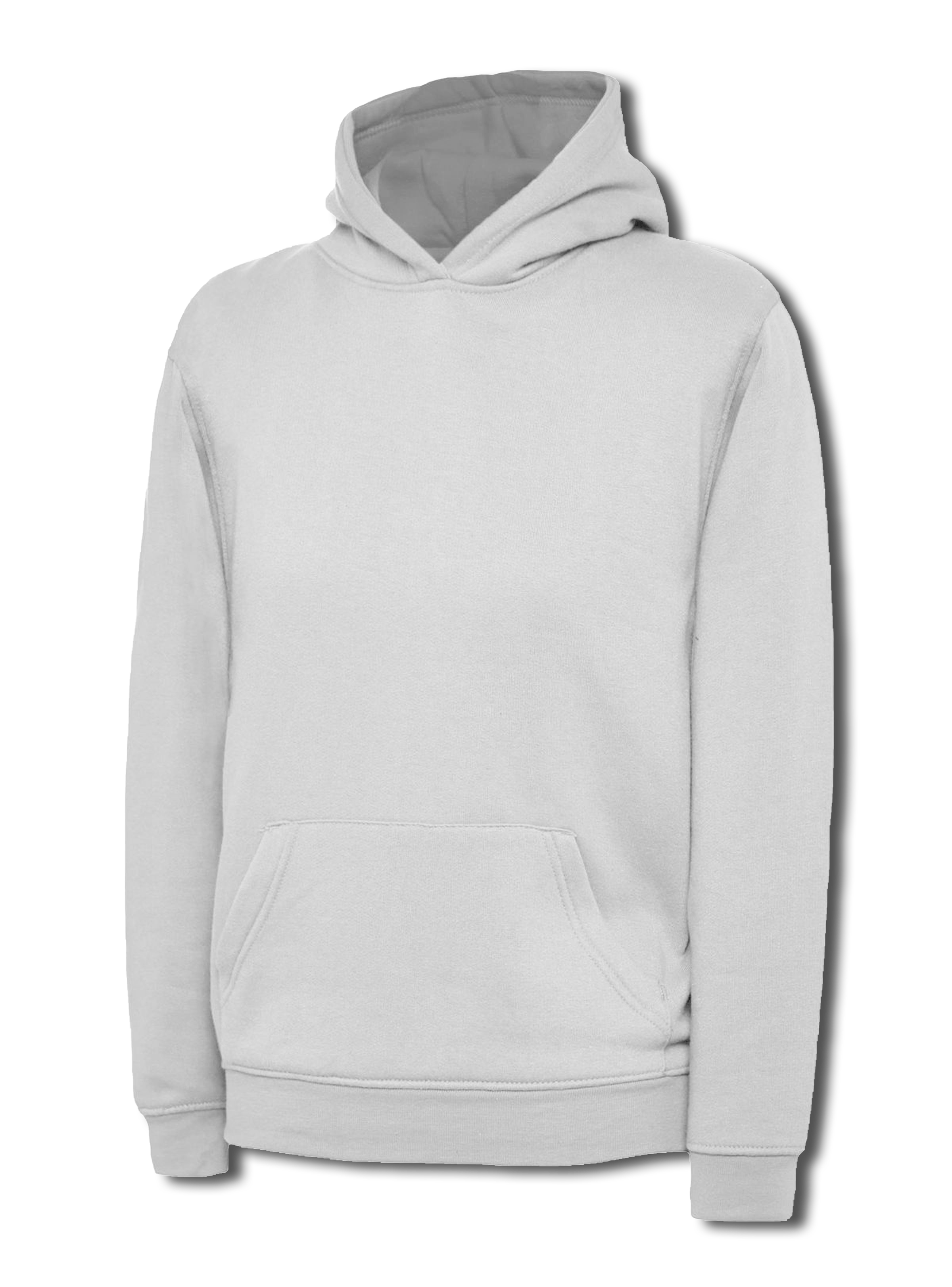 Uneek Childrens Hoodie Sweatshirt - White