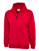 Uneek Childrens Classic Full Zip Hooded Sweatshirt - UC506 - thumbnail 6