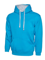 Uneek Contrast Hooded Sweatshirt - UC507 - thumbnail 11