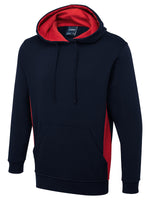 Uneek Two Tone Hoodie - UC517 - thumbnail 6