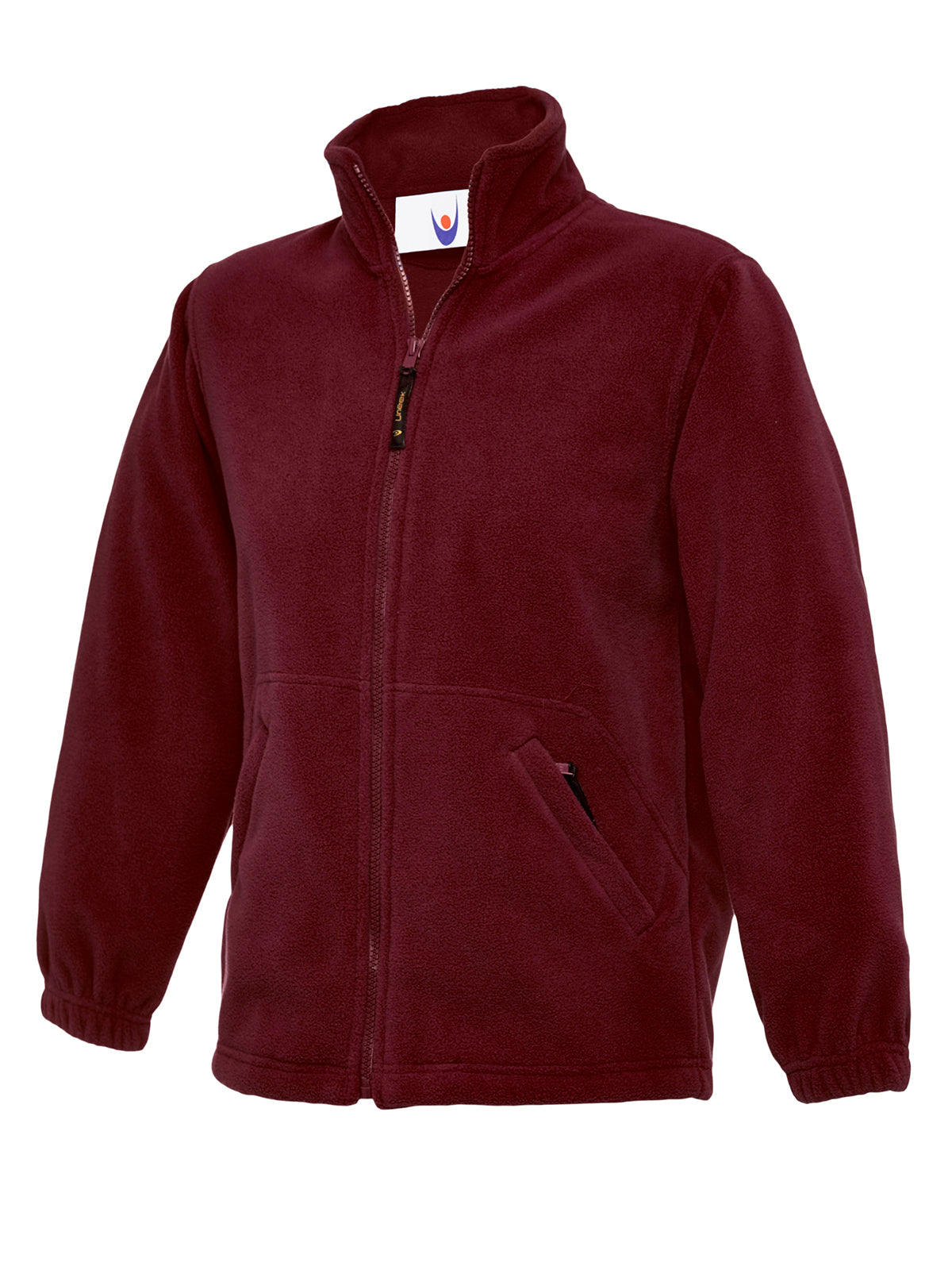 Uneek Childrens Full Zip Micro Fleece Jacket UC603 - Maroon