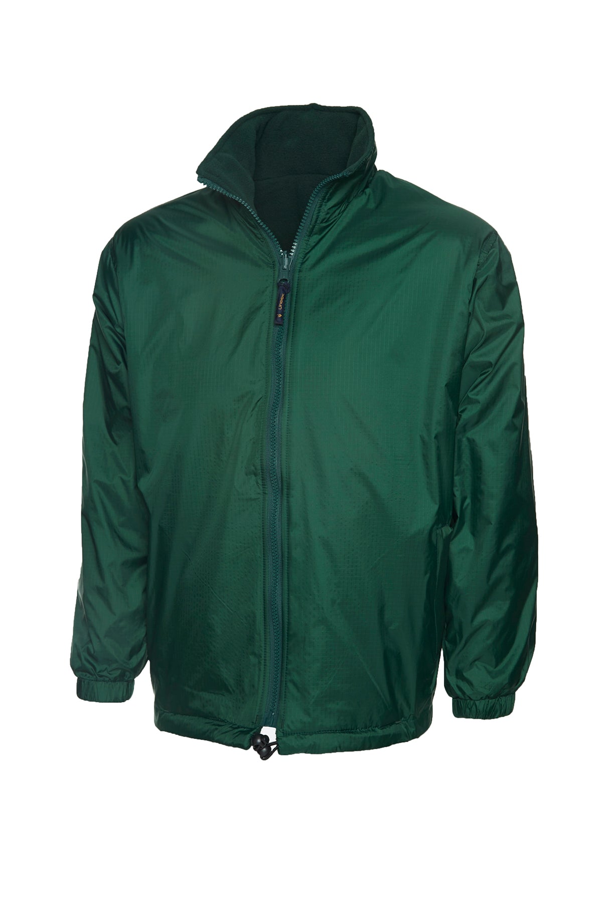 Uneek Premium Reversible Fleece Jacket UC605 - Bottle Green