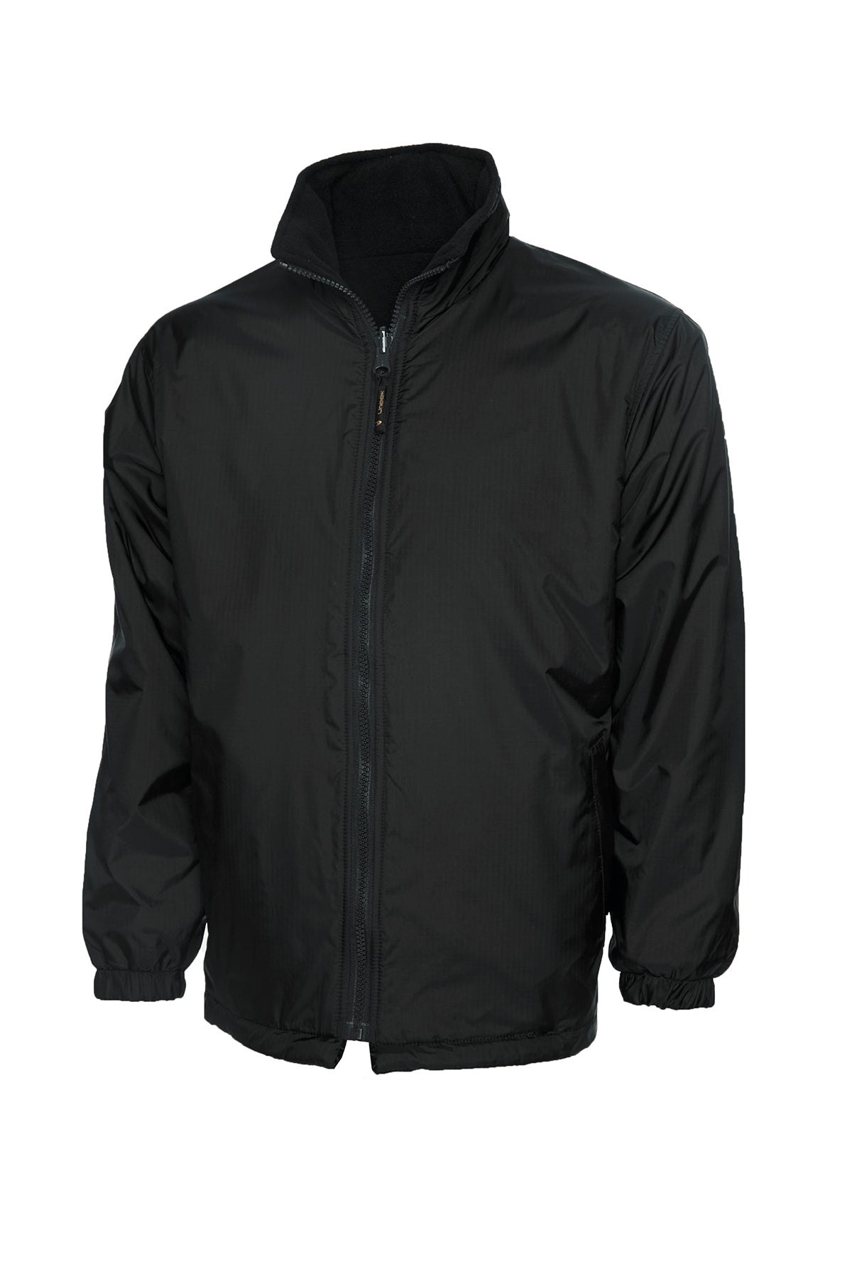 Uneek Childrens Reversible Fleece Jacket UC606 - Black