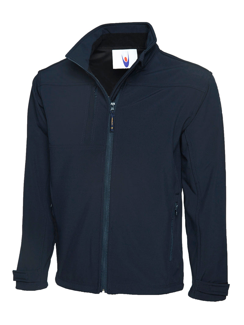 Uneek Premium Full Zip Soft Shell Jacket UC611 - Navy