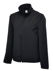 Uneek Classic Full Zip Soft Shell Jacket UC612 - Black