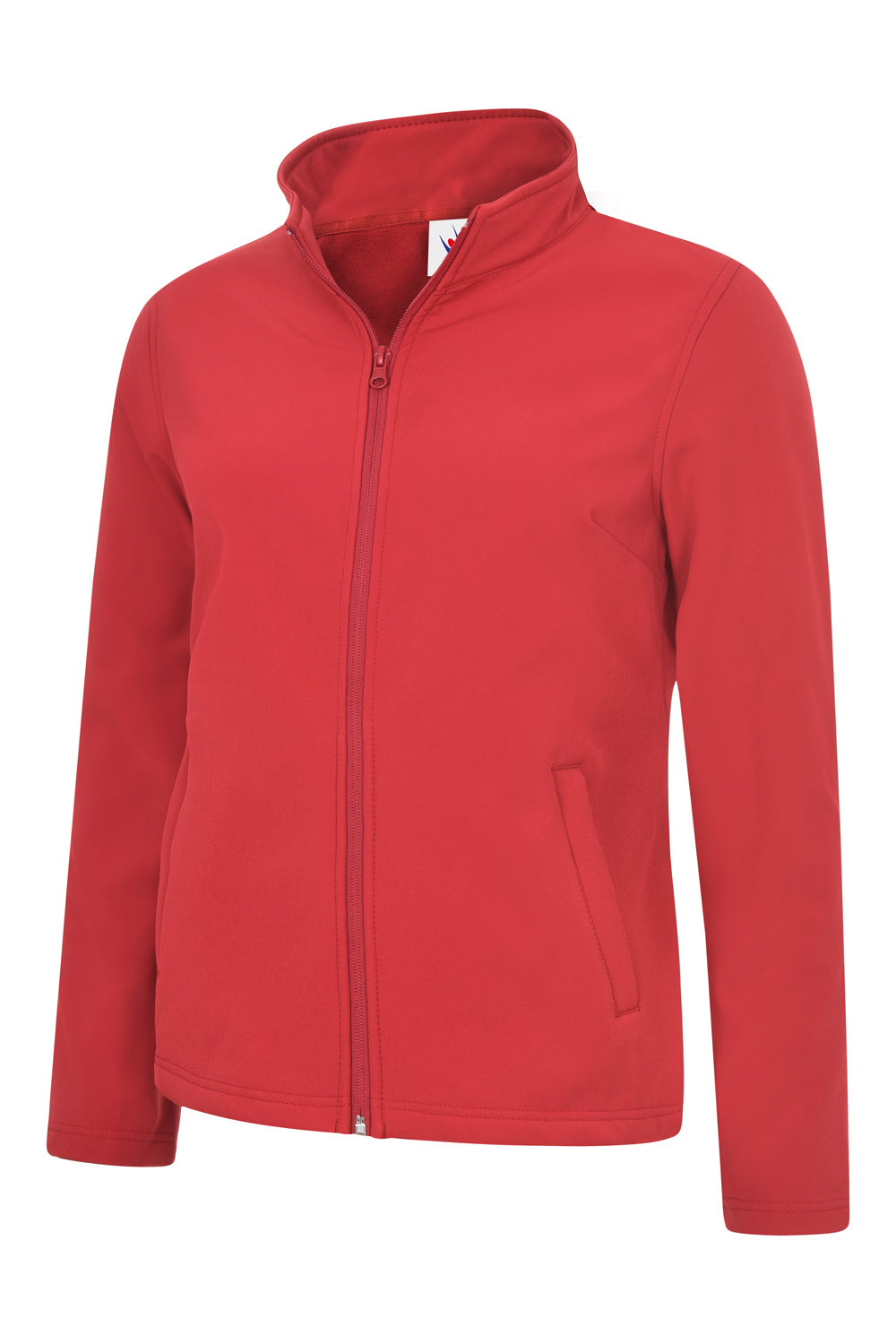 Uneek Ladies Classic Full Zip Soft Shell Jacket UC613 - Red