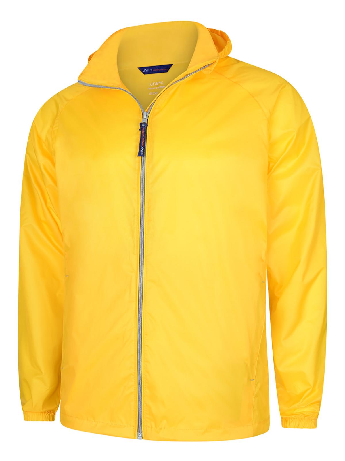 Uneek Active Jacket UC630 - Submarine Yellow/Grey