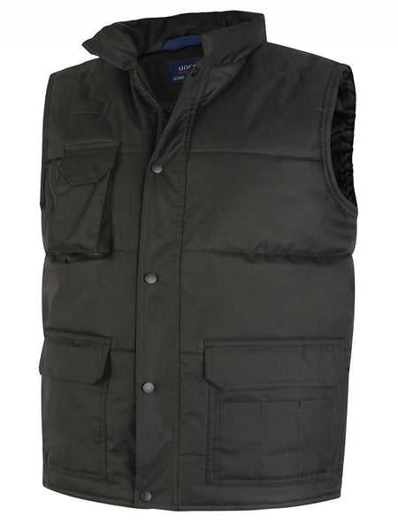 Uneek Super Pro Body Warmer UC640 - Black