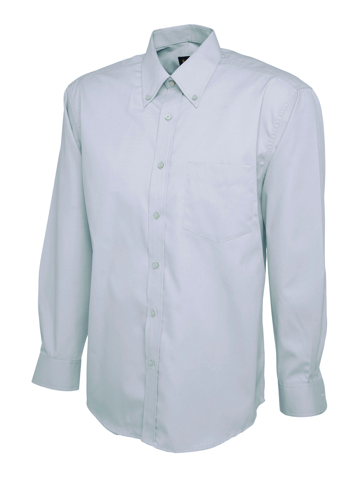 Uneek Mens Pinpoint Oxford Full Sleeve Shirt UC701 - Light Blue