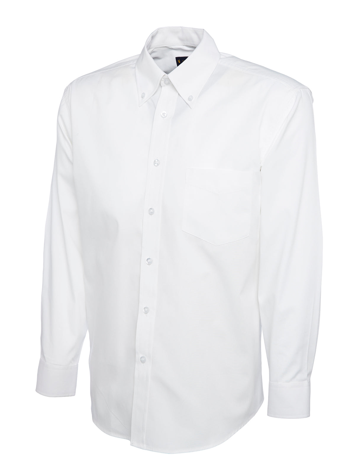 Uneek Mens Pinpoint Oxford Full Sleeve Shirt UC701 - White