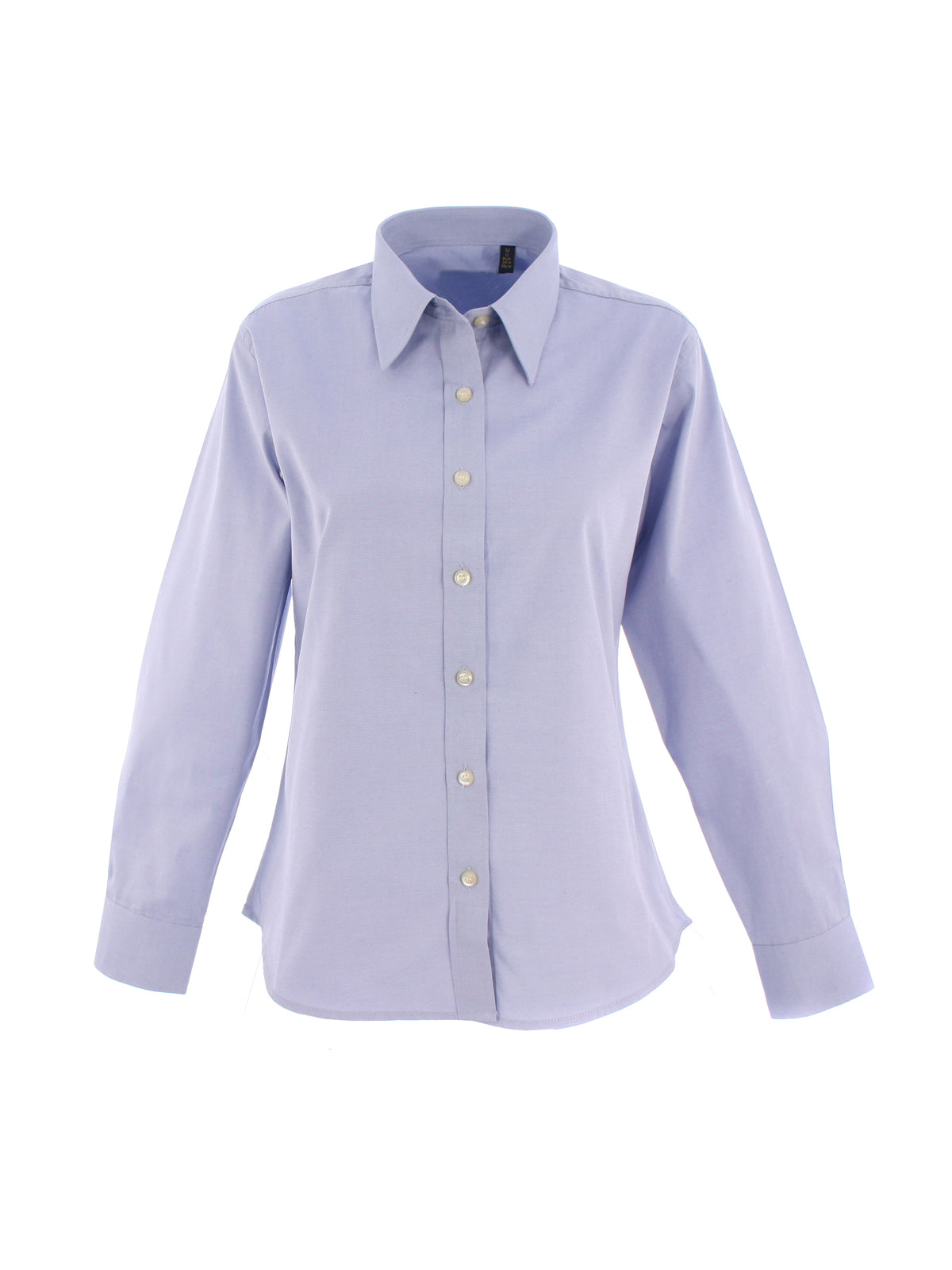 Uneek Ladies Pinpoint Oxford Full Sleeve Shirt UC703 - Light Blue
