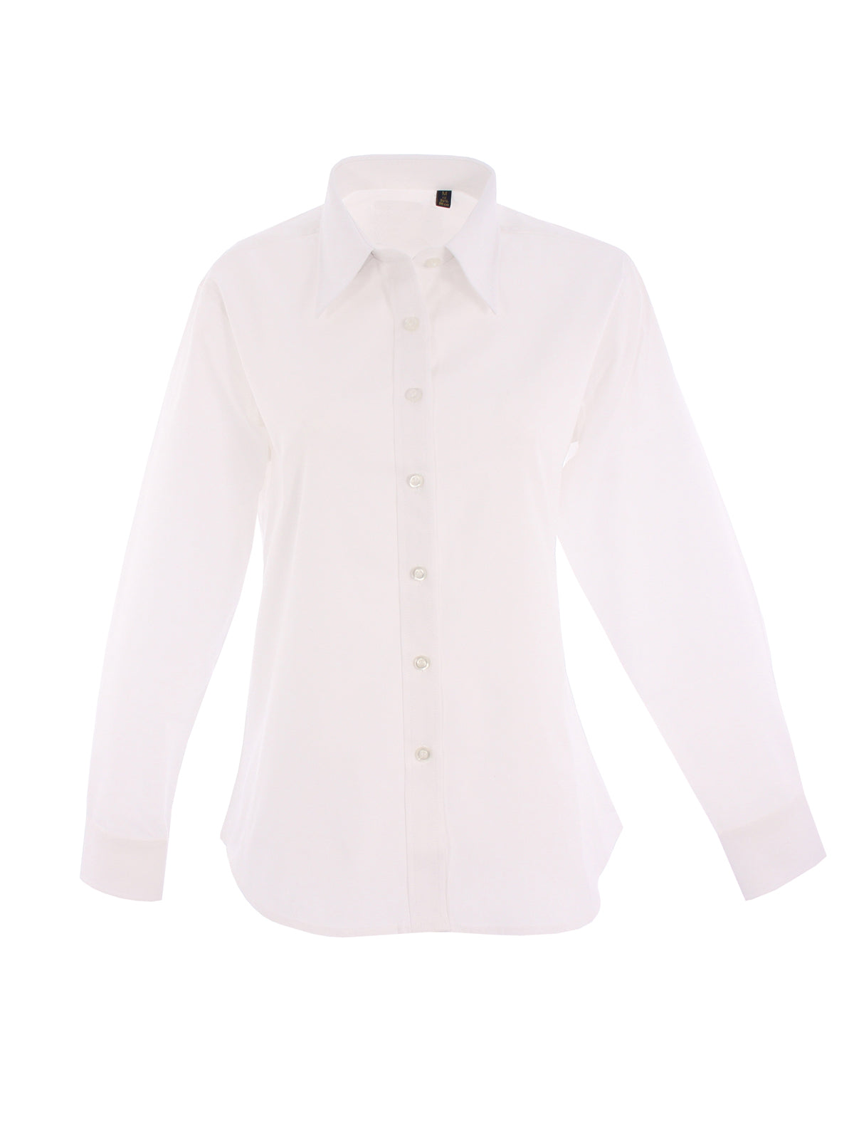 Uneek Ladies Pinpoint Oxford Full Sleeve Shirt UC703 - White
