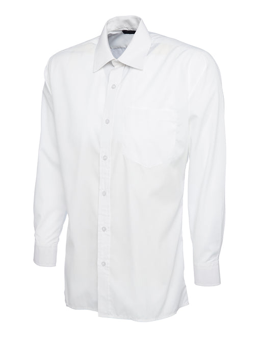 Uneek Mens Poplin Full Sleeve Shirt - uneek-mens-poplin-full-sleeve-shirt