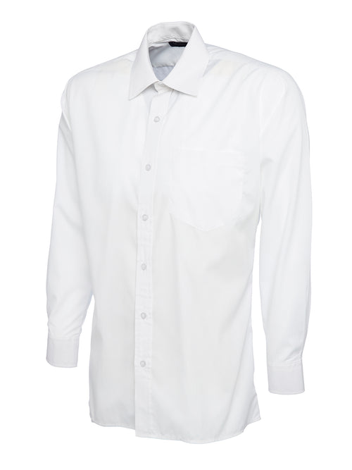 Uneek Mens Poplin Full Sleeve Shirt - UC709 (Cont)