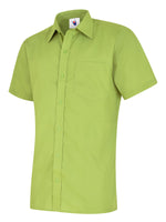 Uneek Mens Poplin Half Sleeve Shirt - UC710 - thumbnail 7