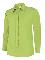 Uneek Ladies Poplin Full Sleeve Shirt - UC711 - thumbnail 5