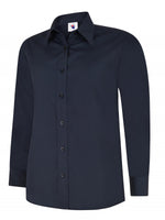 Uneek Ladies Poplin Full Sleeve Shirt - UC711 - thumbnail 7