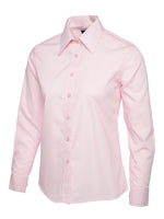 Uneek Ladies Poplin Full Sleeve Shirt - UC711 - thumbnail 8
