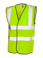 Uneek Sleeveless Safety Waist Coat - UC801 - thumbnail 4