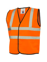 Uneek Childrens Hi-Viz Waist Coat - UC806 - thumbnail 1