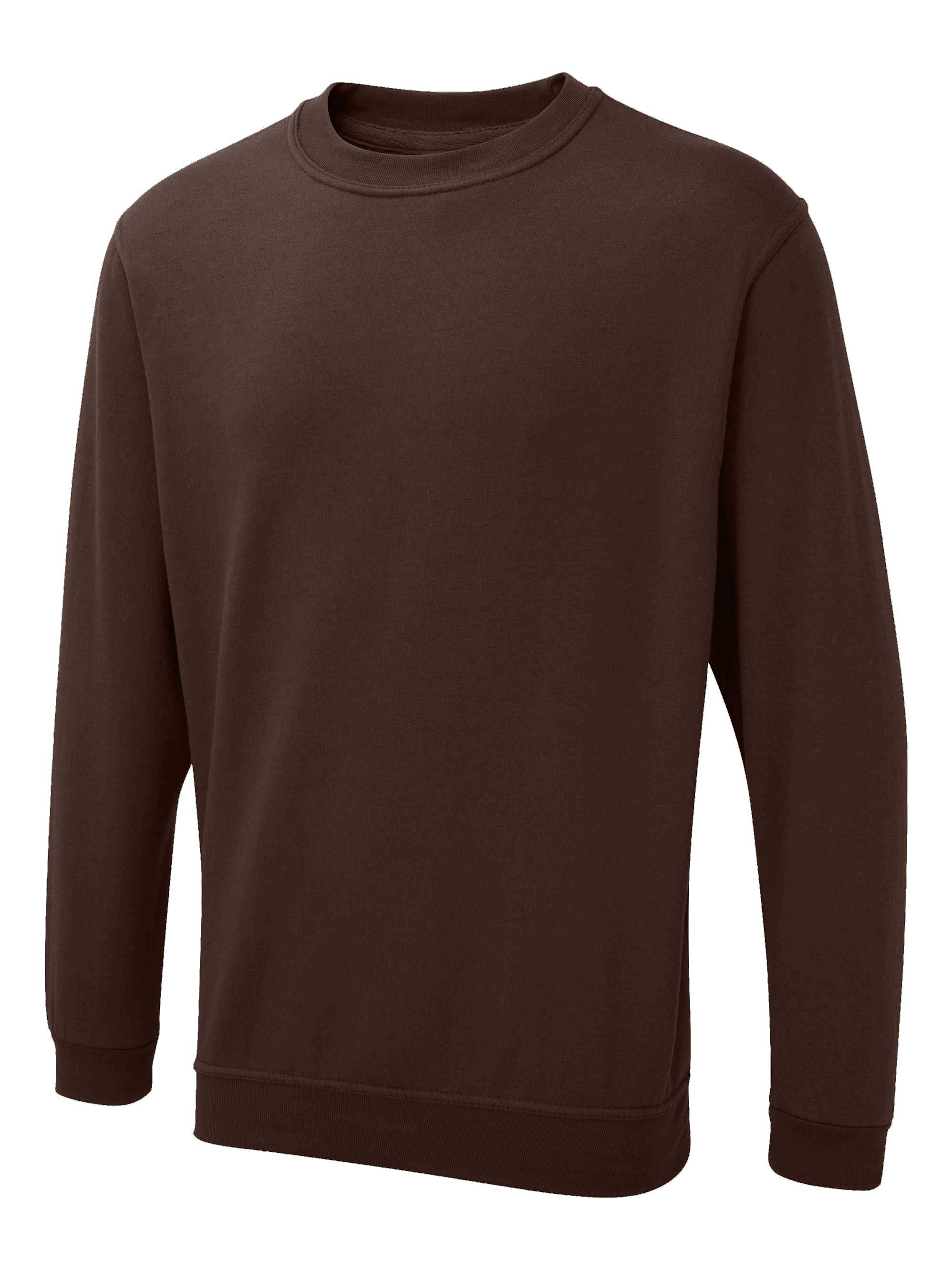 Uneek The UX Sweatshirt - ux3 (Brown)