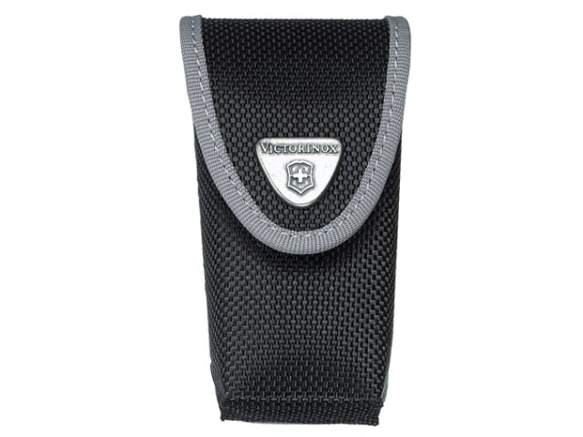 Victorinox Black Fabric Belt Pouch Black 2-4 Layer