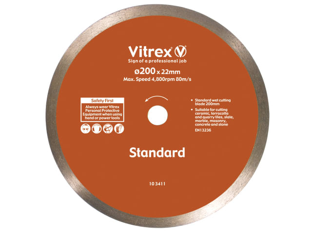 Vitrex Standard Diamond Blade