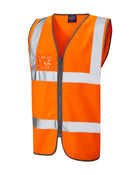 Leo Workwear Rumsam Iso 20471 Cl 2 Vest Zip & Id Pocket