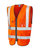Leo Workwear Cobbaton Iso 20471 Cl 2 Coolviz Superior Vest - thumbnail 1