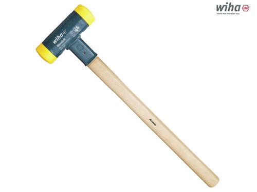 Wiha Soft-Face Dead-Blow Hammer, Hickory Handle