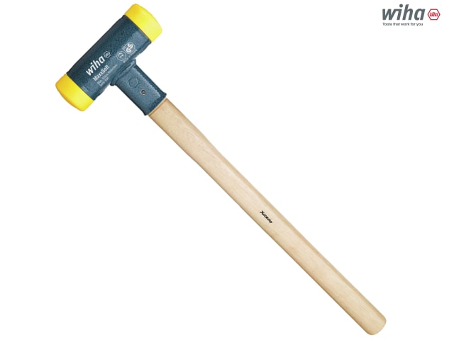 Wiha Soft-Face Dead-Blow Hammer, Hickory Handle 1710g