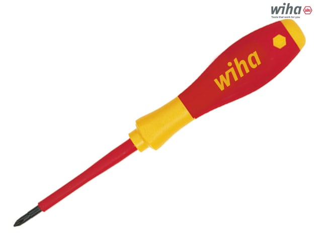 Wiha SoftFinish® electric slimFix Screwdriver, Phillips Tip - PH1 x 80mm